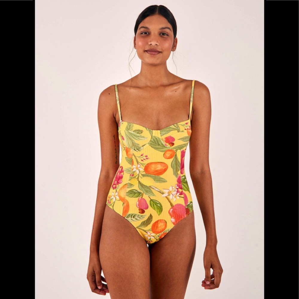 farm rio fruity underwire bodysuit